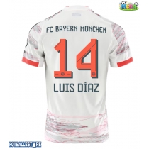 Bayern Munich Luis Diaz #14 Bortedrakt 2025-26 Kortermet